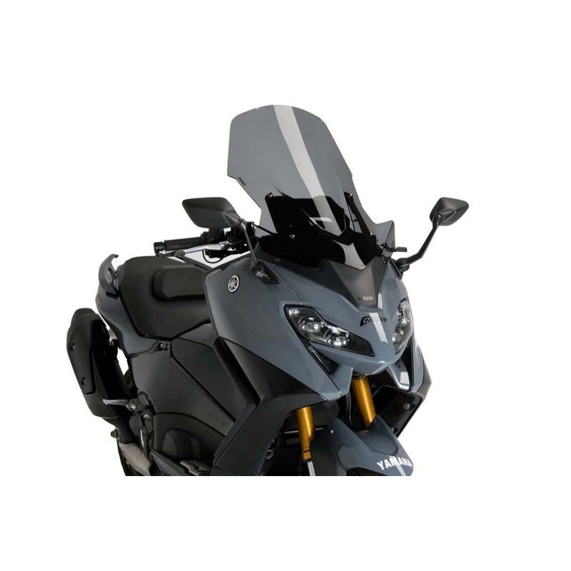 puig v tech line touring screen for yamaha t max 560 max tech 22 25 dark smoke