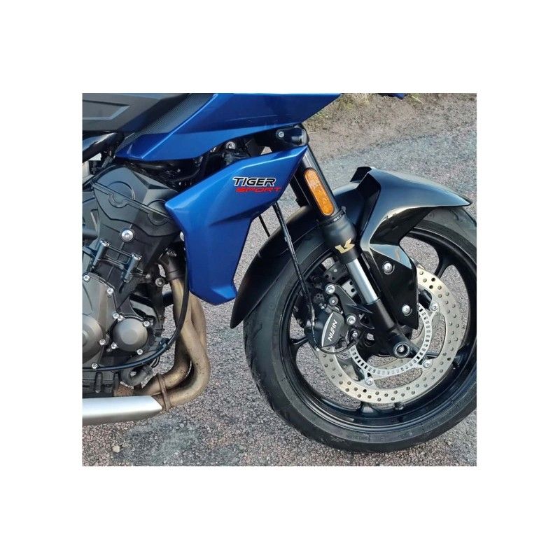 Extension de garde-boue avant Puig pour Triumph Tiger 660 Sport 22/25, noir mat