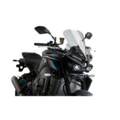 PUIG NAKED WINDSCHILD NG TOURING YAMAHA MT-10 22-24 LIGHT SMOKE