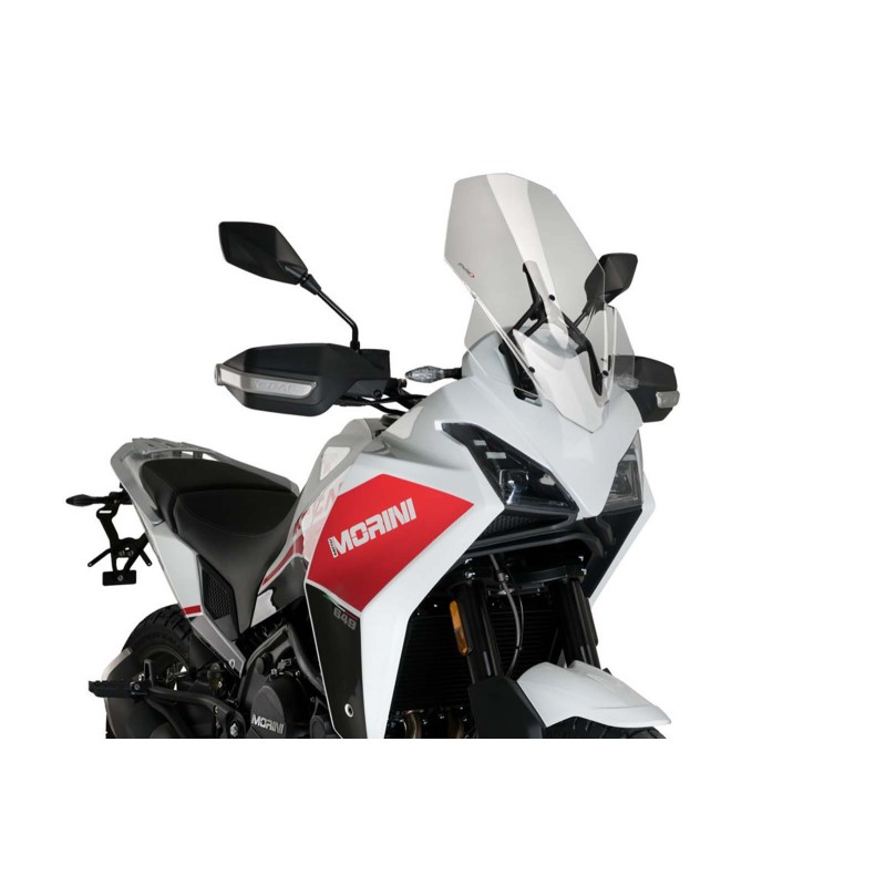 PUIG MOTORCYCLE TOURING SCREEN MORINI X-CAPE 21-24 TRANSPARENT