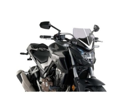 PANTALLA PUIG NAKED NG SPORT HONDA CB500F 22-24 HUMO CLARO