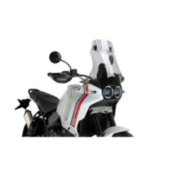 PUIG CUPOLINO TOURING CON VISIERA DUCATI DESERT X 22-24 FUME CHIARO