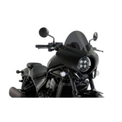 Halbverkleideter Bildschirm von PUIG TOURING MIRAGE HONDA CMX1100 REBEL 21-24 DARK SMOKE-21461F