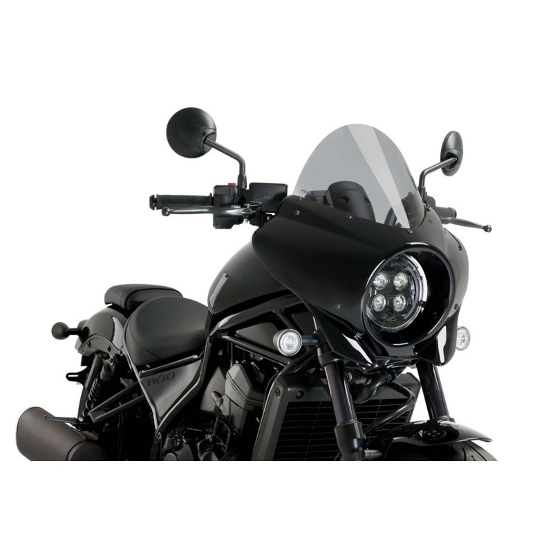 PUIG ECRAN SEMI-CARENE TOURING MIRAGE HONDA CMX1100 REBEL 21-24 FUMEE CLAIRE-21461H