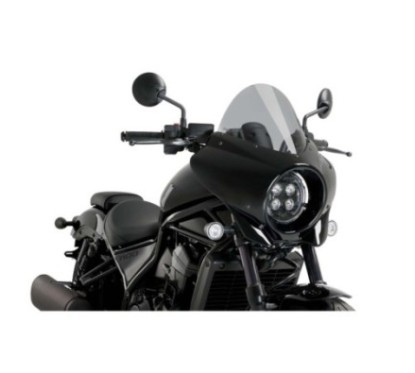 PUIG ECRAN SEMI-CARENE TOURING MIRAGE HONDA CMX1100 REBEL 21-24 FUMEE CLAIRE-21461H