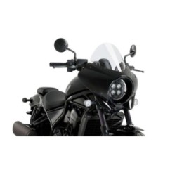 Halbverkleideter Bildschirm von PUIG TOURING MIRAGE HONDA CMX1100 REBEL 21-24 TRANSPARENT-21461W