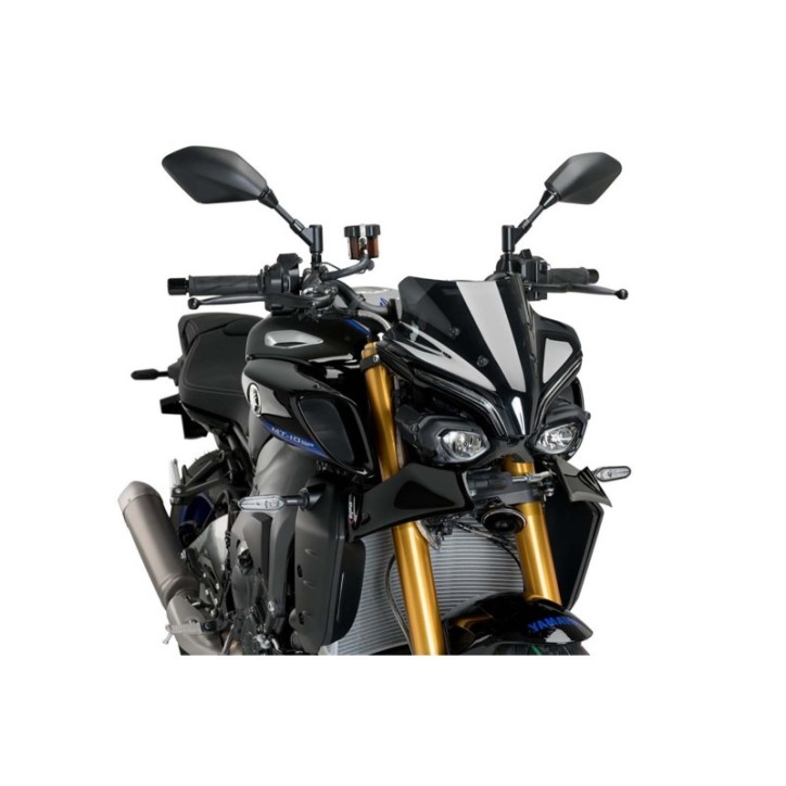 PUIG SPOILER DOWNFORCE NAKED YAMAHA MT-10 22-24 BLACK