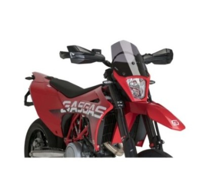 PUIG NAKED WINDSCHILD NG SPORT GAS GAS SM700 22-24 DUNKLER SMOKE