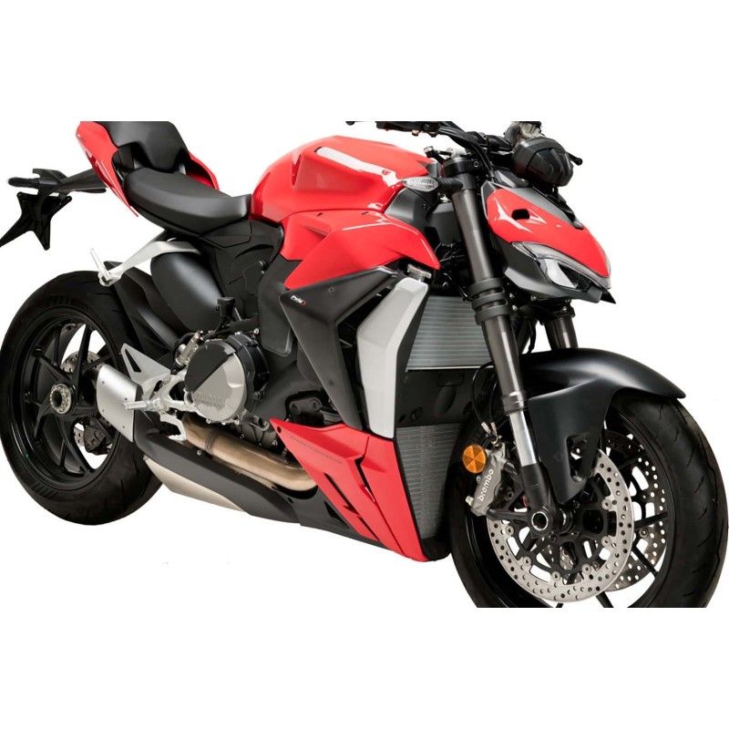 puig spoiler laterale downforce naked ducati streetfighter v2 22 24 nero opaco