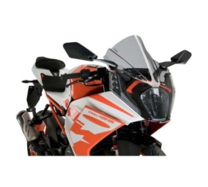 puig cupolino z racing per ktm rc390 22 24 fume chiaro