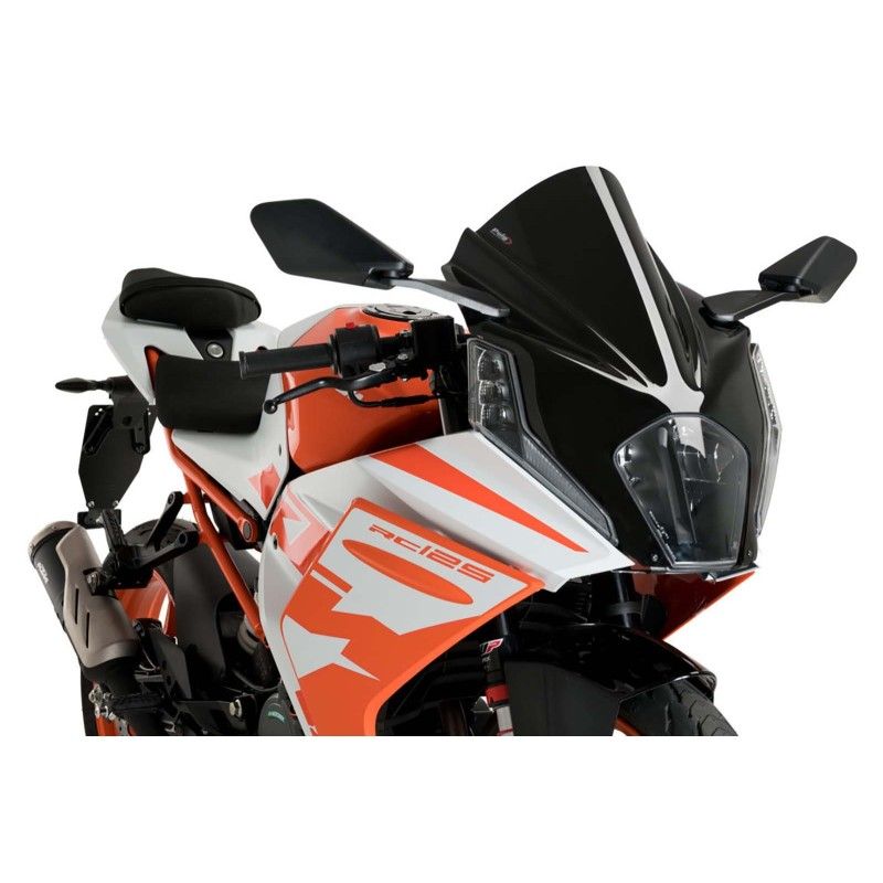 Pare-brise Puig Z Racing pour KTM RC390 2022/24 noir