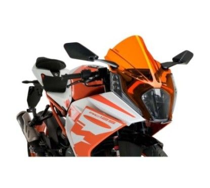 Pare-brise Puig Z Racing pour KTM RC390 22/24 orange