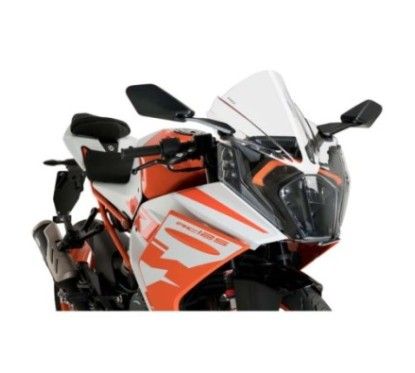 puig z racing windshield for ktm rc125 22 24 clear