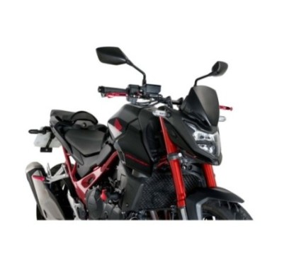 PANTALLA PUIG NAKED NG SPORT PLUS HONDA CB750 HORNET 23-24 NEGRO MATE