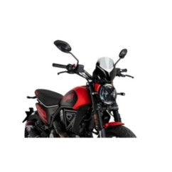 PUIG NAKED WINDSCHILD NG SPORT DUCATI SCRAMBLER FULL THROTTLE ICON 23-24 LIGHT SMOKE