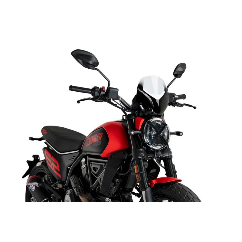 ECRAN NU PUIG NG SPORT DUCATI SCRAMBLER FULL THROTTLE ICON 23-24 TRANSPARENT