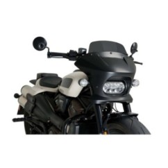 CUBIERTA SEMICARENADA PUIG FURY TOURING HARLEY D.SPORTSTER S RH1250S 21-24 HUMO OSCURO-21581F