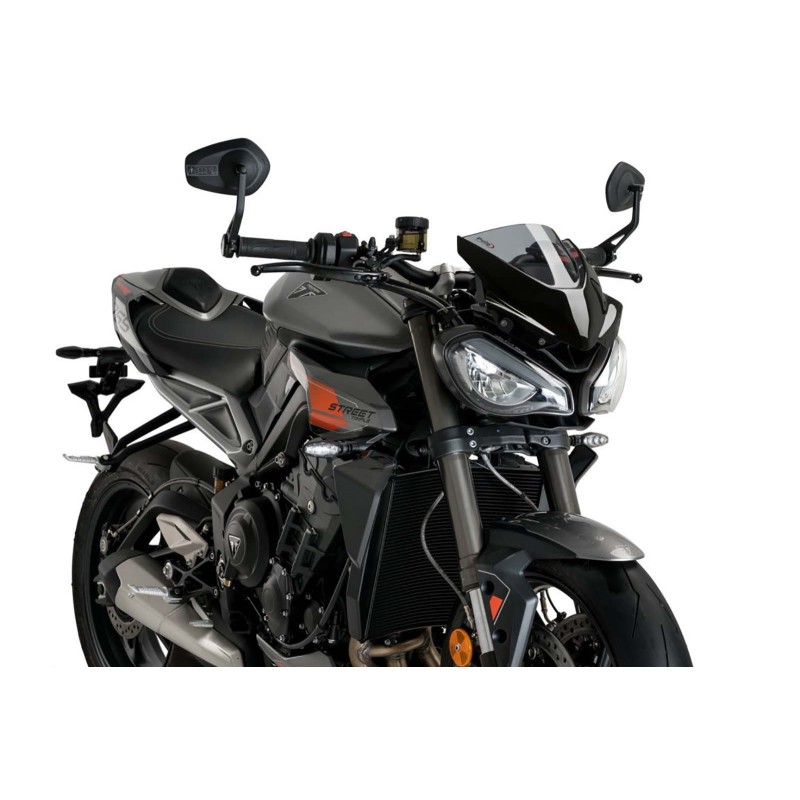 PANTALLA PUIG NAKED NG SPORT TRIUMPH STREET TRIPLE 765 R RS 23-24 HUMO CLARO