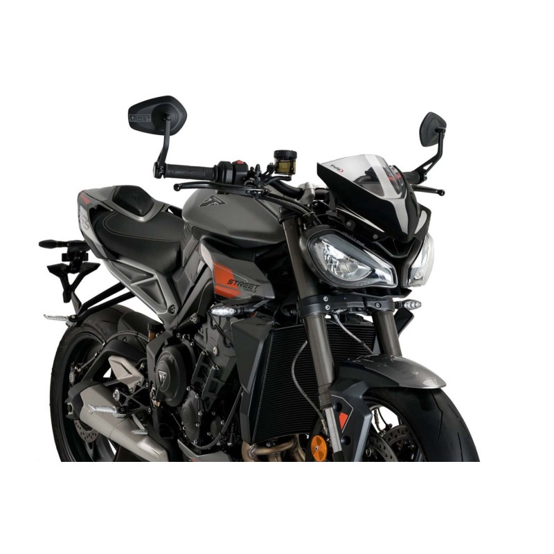 PANTALLA PUIG NAKED NG SPORT TRIUMPH STREET TRIPLE 765 R RS 23-24 TRANSPARENTE