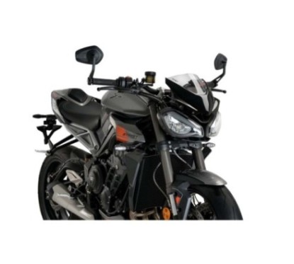 PUIG CUPOLINO NAKED N.G. SPORT TRIUMPH STREET TRIPLE 765 R RS 23-24 TRASPARENTE