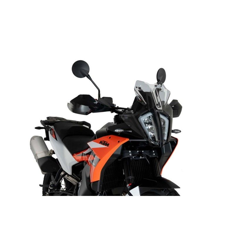 Cupula deportiva Puig para KTM 890 L Adventure 2023 ahumado claro