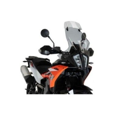 puig cupolino touring visiera per ktm 890 adventure 23 24 fume chiaro