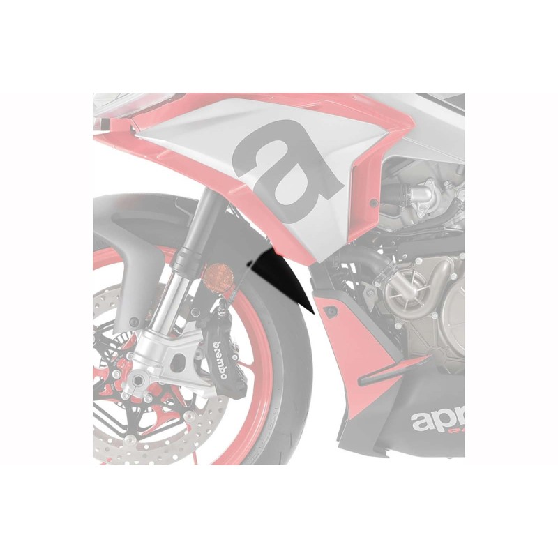 PUIG EXTENSION DE GARDE-BOUE AVANT APRILIA TUONO 660 21-24 NOIR MAT