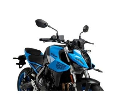 Aleron delantero Puig Downforce Naked Suzuki GSX-S 23/25 con aspecto de carbono