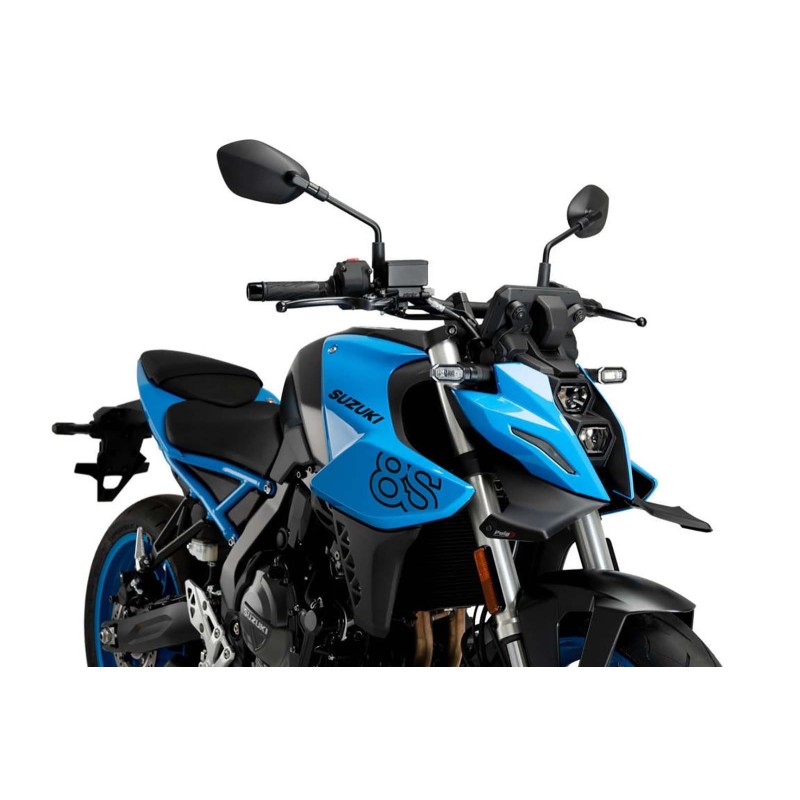 ALERON DELANTERO PUIG DOWNFORCE NAKED SUZUKI GSX-8S 23-24 NEGRO MATE