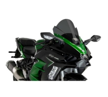 PARABRISAS PUIG Z-RACING KAWASAKI NINJA H2 SX 22-24 HUMO OSCURO