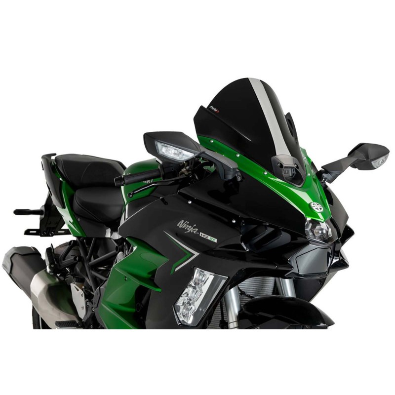 PARABRISAS PUIG Z-RACING KAWASAKI NINJA H2 SX 22-24 NEGRO