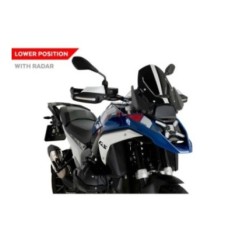 ECRAN SPORT PUIG AVEC RADAR BMW R1300 GS TRIPLE NOIR 23-24 NOIR