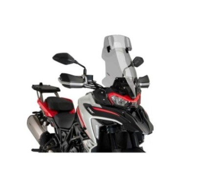 CUBIERTA-VISERA PUIG TOURING BENELLI TRK 702 23-24 HUMO CLARO