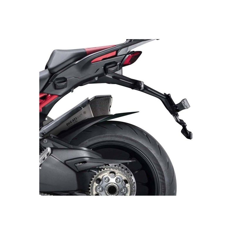 puig estensione parafango posteriore ducati multistrada v4 pikes peak 21 24 nero opaco