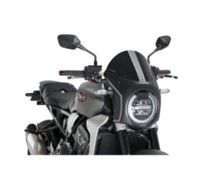 Puig Halbverkleidung fur Honda CB650R Neo Sports Cafe 19 23 schwarz schwarz