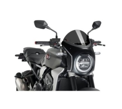 CUBREPUIG SEMICARENADO HONDA CB1000R NEO SPORTS CAFE 18-20 HUMO OSCURO-CARBONO