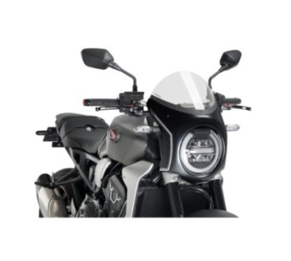 PUIG HALBVERKLEIDETES BILDSCHIRM HONDA CB1000R NEO SPORTS CAFE 18-20 TRANSPARENT-CARBON