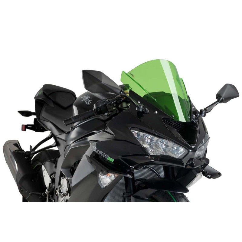 Puig Seitenspoiler Downforce Sport Kawasaki ZX 6R Ninja 18 23 schwarz