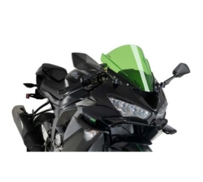 PUIG SPOILER DOWNFORCE SPORT KAWASAKI ZX-6R NINJA 18-23 BLACK