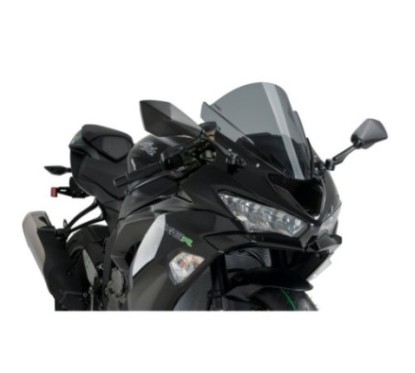 PARABRISAS PUIG Z-RACING KAWASAKI ZX-6R NINJA 17-23 HUMO OSCURO