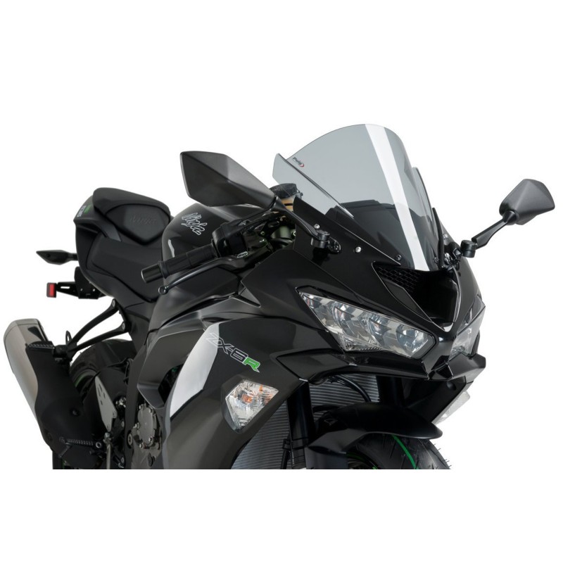 PUIG Z-RACING WINDSCHUTZSCHEIBE KAWASAKI ZX-6R NINJA 17-23 LEICHTER RAUCH