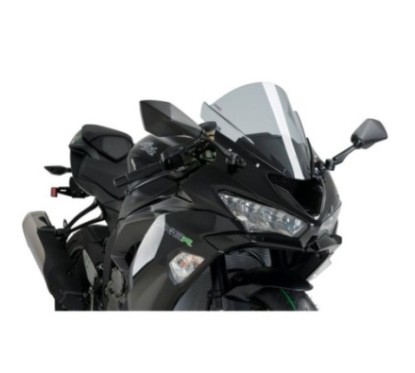 PARABRISAS PUIG Z-RACING KAWASAKI ZX-6R NINJA 17-23 HUMO CLARO