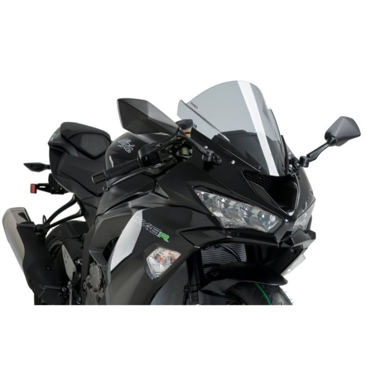 PARABRISAS PUIG Z-RACING KAWASAKI ZX-6R NINJA 17-23 HUMO CLARO