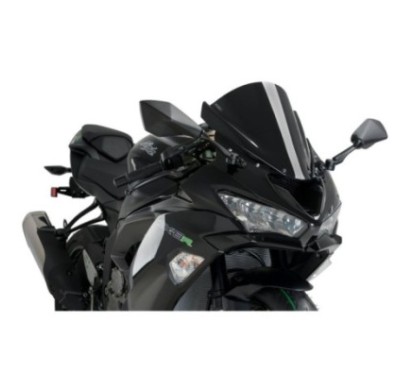 PARABRISAS PUIG Z-RACING KAWASAKI ZX-6R NINJA 17-23 NEGRO