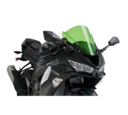 PARABRISAS PUIG Z-RACING KAWASAKI ZX-6R NINJA 17-23 VERDE