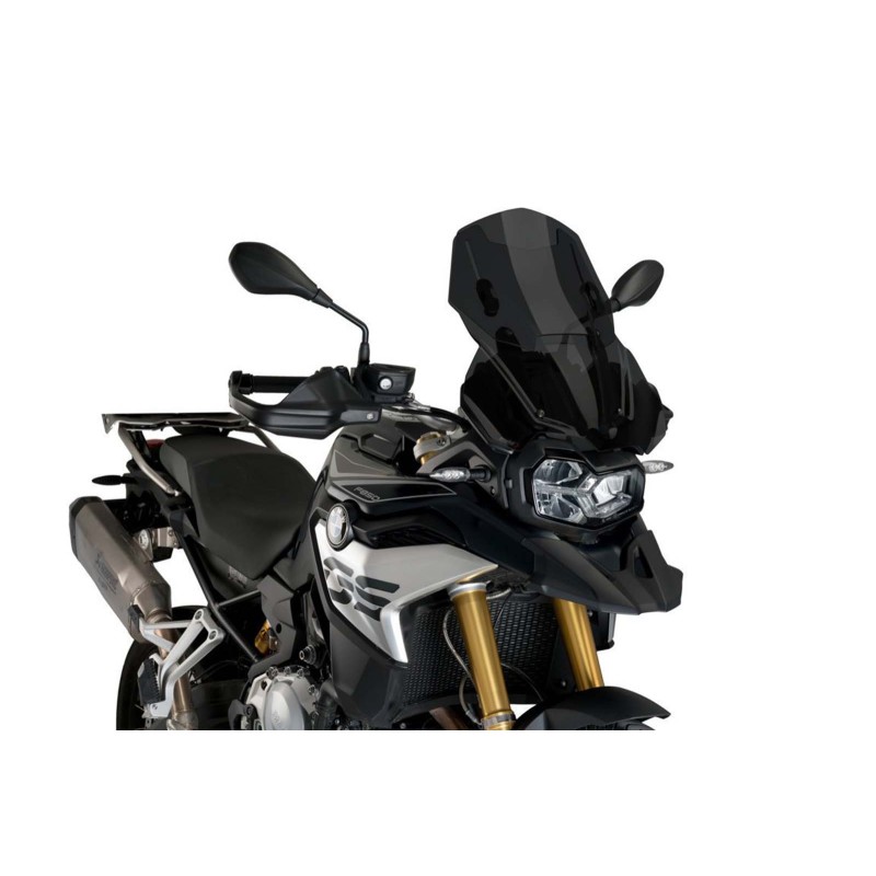 PUIG ECRAN REGLABLE BMW F750 GS 18-24 FUMEE FONCEE-3179F