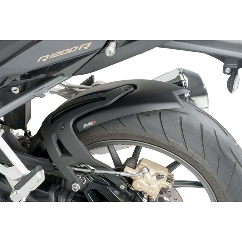 GUARDABARROS TRASERO PUIG BMW R1250 R 18-24 NEGRO MATE