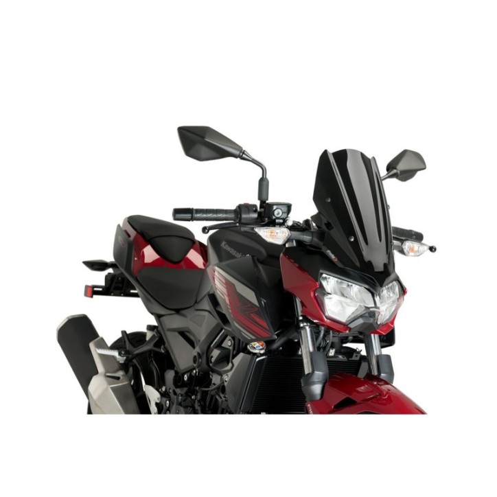 PUIG ECRAN NAKED N.G. SPORT KAWASAKI Z400 19-24 NOIR