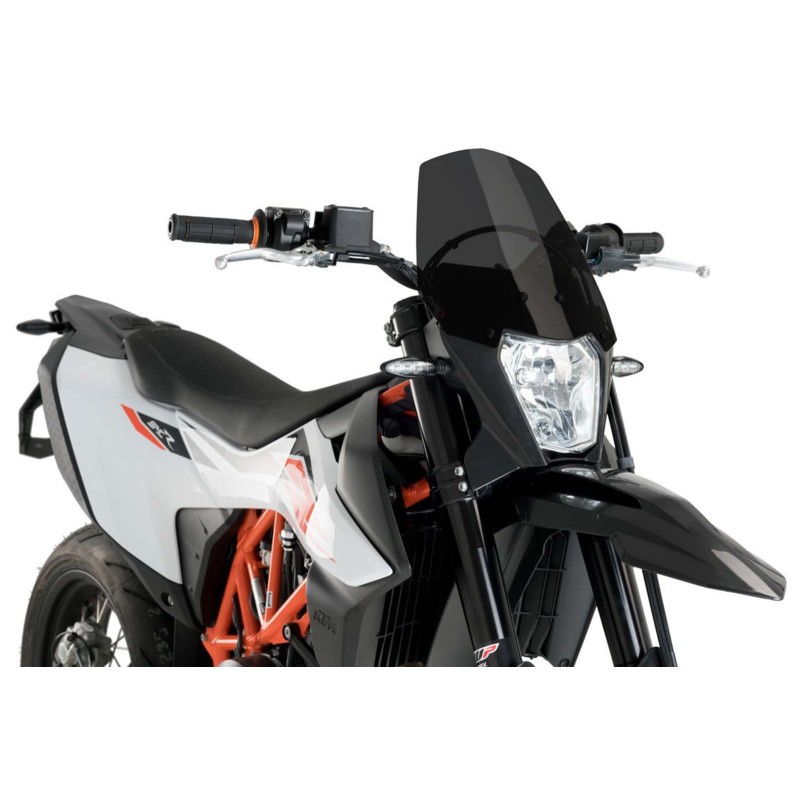 PANTALLA PUIG NAKED NG SPORT KTM 690 ENDURO R 19-24 HUMO OSCURO