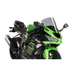 ECRAN PUIG R-RACER KAWASAKI ZX-6R NINJA 17-23 FUME CLAIR